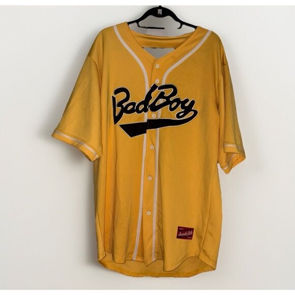 BAD BOY Other - Authentic Invisible Bully BAD BOY Baseball Jersey Notorious Biggie Smalls 2XL